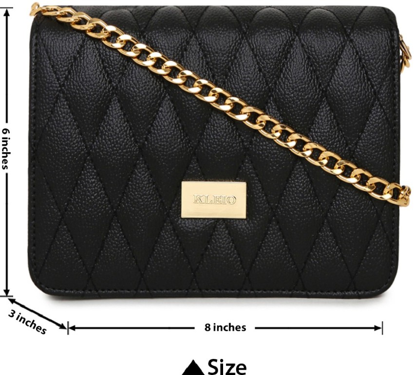 Black Sling Bag Latest New Trendy Party Wear Sling Bag with Adjustable  Strap Women And Girls Price in India - Buy Black Sling Bag Latest New  Trendy Party Wear Sling Bag with