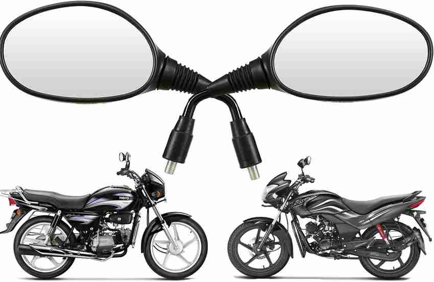 JCTEK Manual Rear View Mirror For Hero Splendor Plus Passion Price in India Buy JCTEK Manual Rear View Mirror For Hero Splendor Plus Passion online at Flipkart