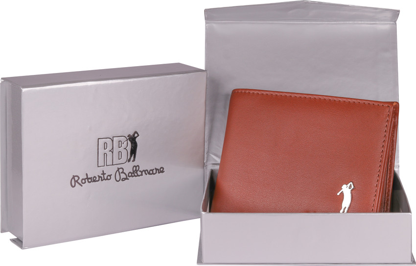 Roberto Ballmore Men Tan Genuine Leather Wallet Tan Price in India Flipkart