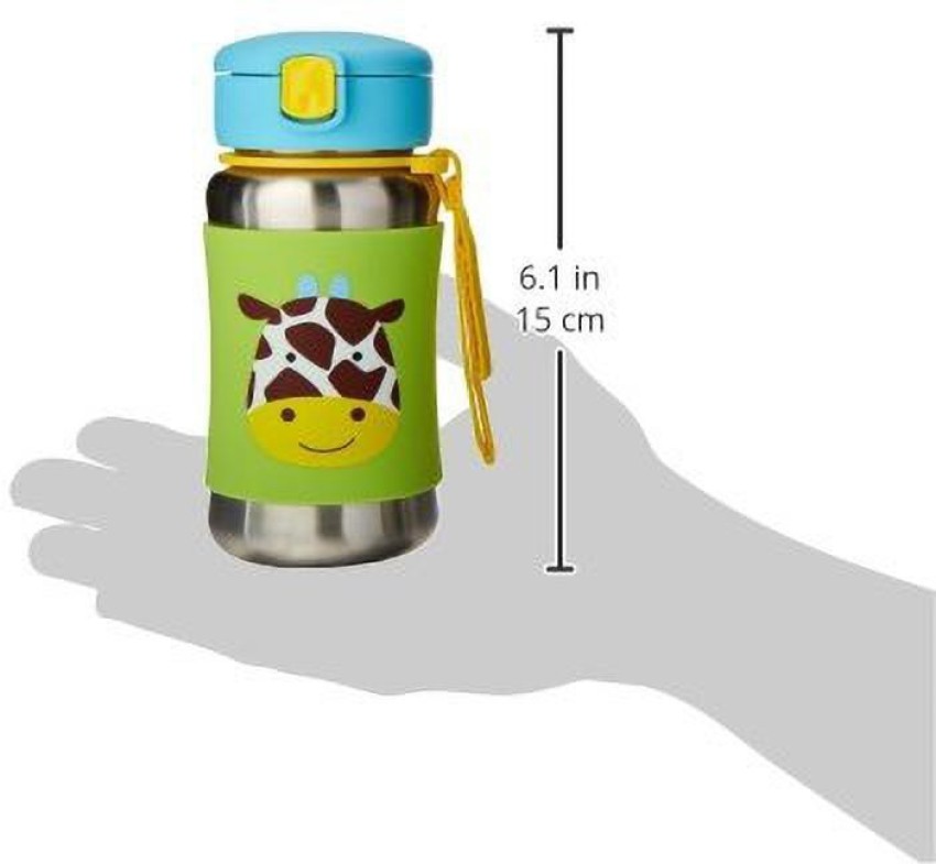 SKIP HOP Zoo Straw Bottle 350 ml Water Bottle - School Sipper