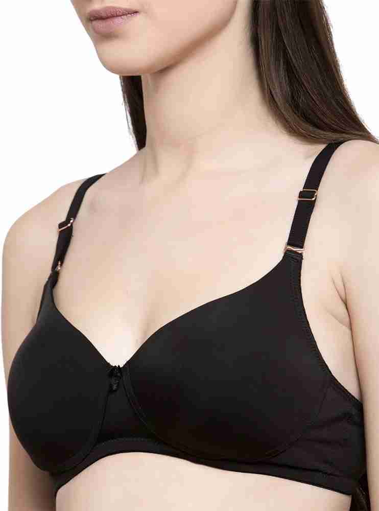 Groversons Paris Beauty Premium polyamide padded wireless T-shirt Bra  (Black) Women Full Coverage Lightly Padded Bra - Buy Groversons Paris  Beauty Premium polyamide padded wireless T-shirt Bra (Black) Women Full  Coverage Lightly