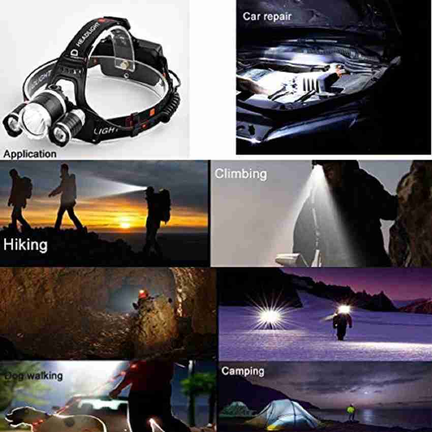 SEAHAVEN LED Head Lamp Flash Light Torch for Camping Trekking Caving Hiking Reading Running Torch Price in India Buy SEAHAVEN LED Head Lamp Flash Light Torch for Camping Trekking Caving Hiking