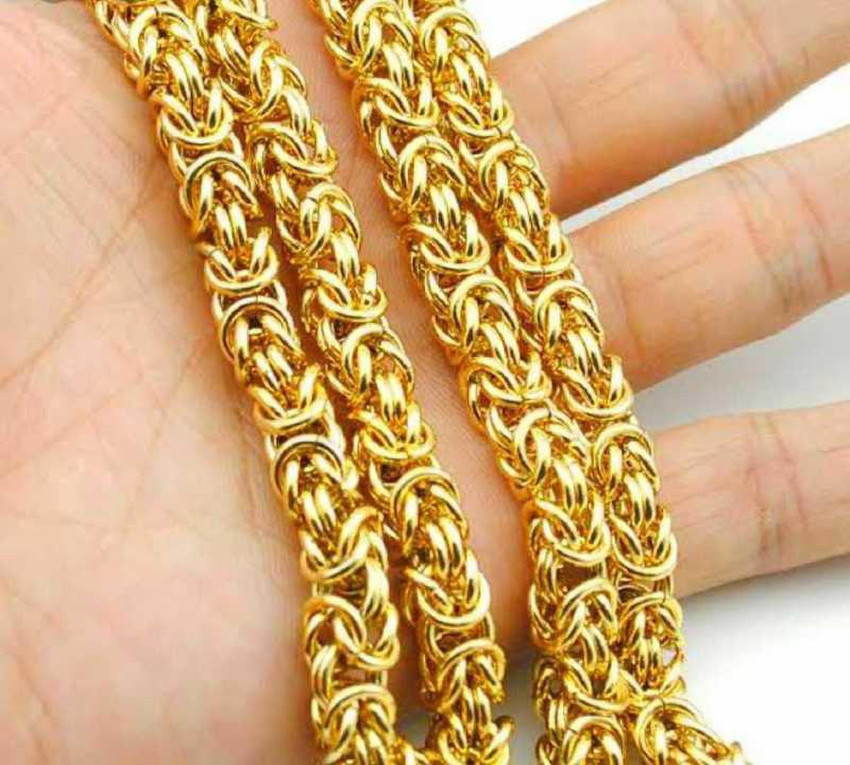 Gold chain top design boys