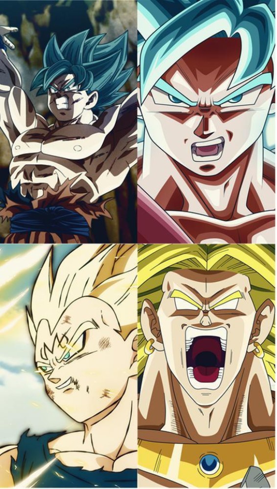 Dragon Ball Super: Broly' Goku & Vegeta Posters