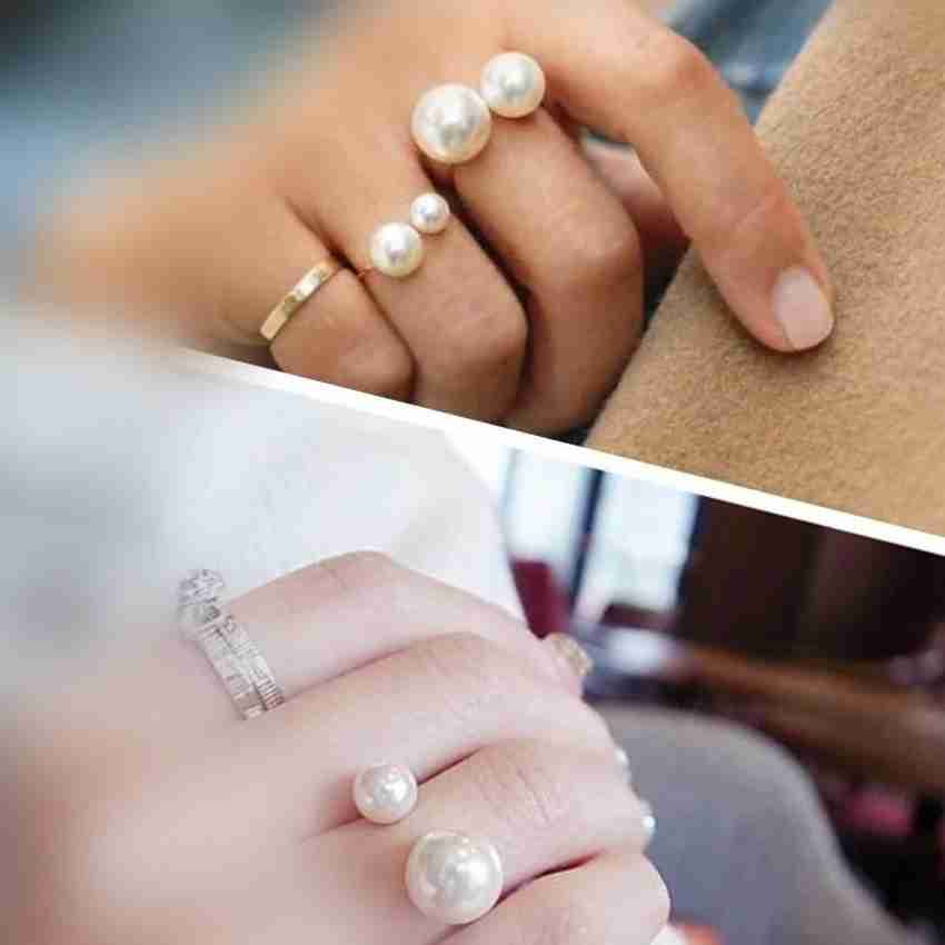 White moti ring on sale