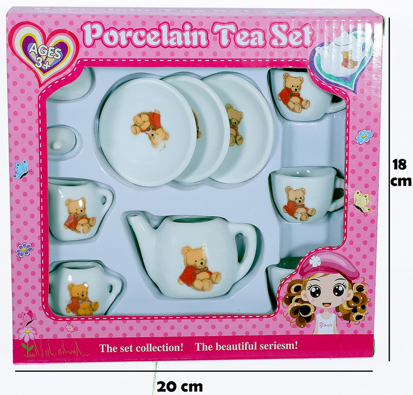 Porcelain toy tea set on sale