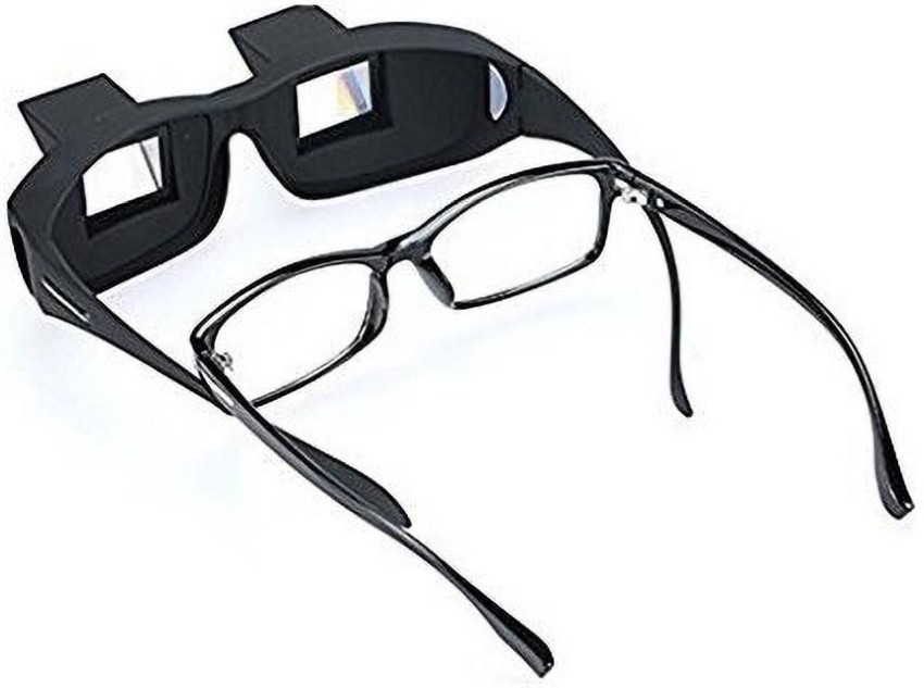 Eyeglasses Lazy Prism Glasses Laying in Bed Reading Book TV