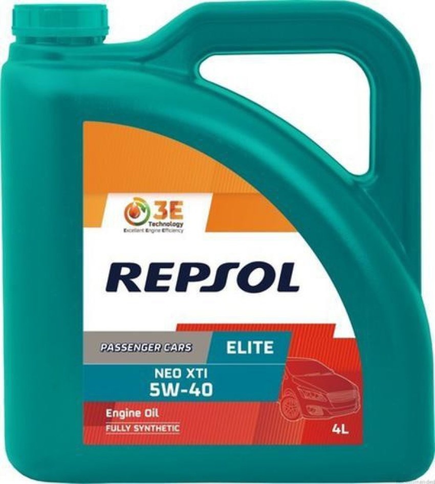 Repsol ELITE NEO 5W-40 FULLY SYNTHETIC ENGINE OIL FOR CARS 4 LTR  Full-Synthetic Engine Oil Price in India - Buy Repsol ELITE NEO 5W-40 FULLY  SYNTHETIC ENGINE OIL FOR CARS 4 LTR