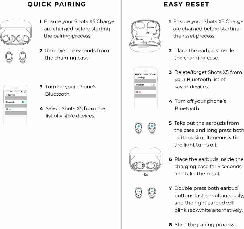 Noise shots discount x5 battery life