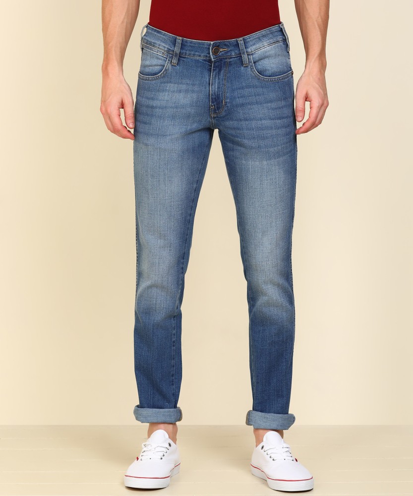 Wrangler Slim Men Blue Jeans - Buy Wrangler Slim Men Blue Jeans Online at  Best Prices in India