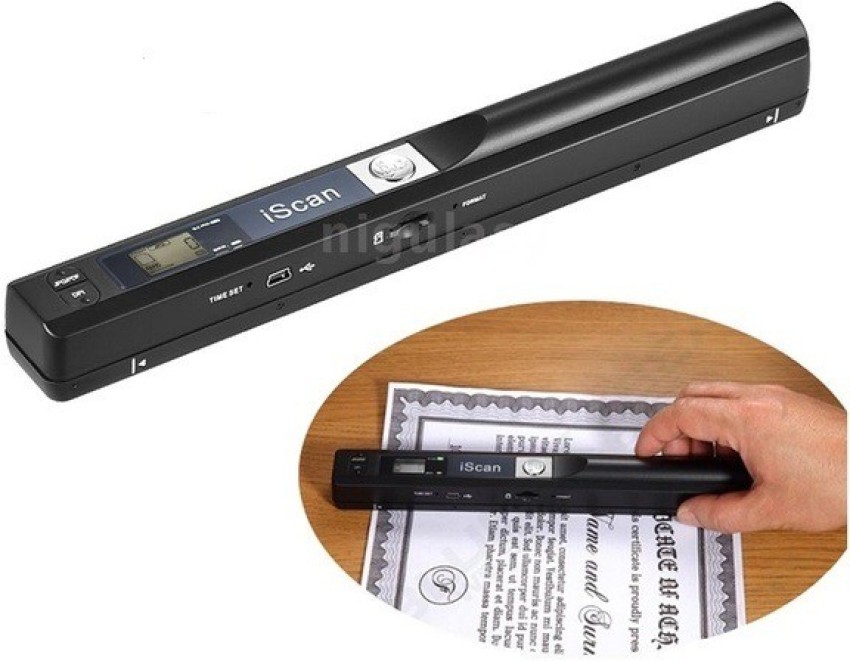 Scanner portatile 900DPI Handheld A4 mini Scanner per documenti JPG e PDF  formiato Barcode Scannerpen