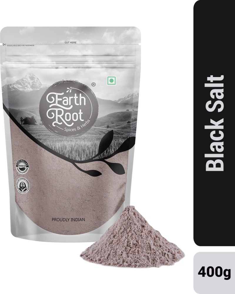 EARTHROOT Natural Black Rock Salt / Kala Namak 400GM Black Salt Price in  India - Buy EARTHROOT Natural Black Rock Salt / Kala Namak 400GM Black Salt  online at