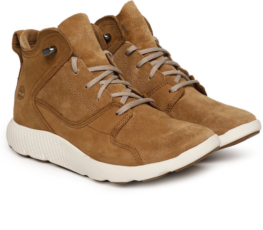 Timberland flyroam clearance leather sneaker boots