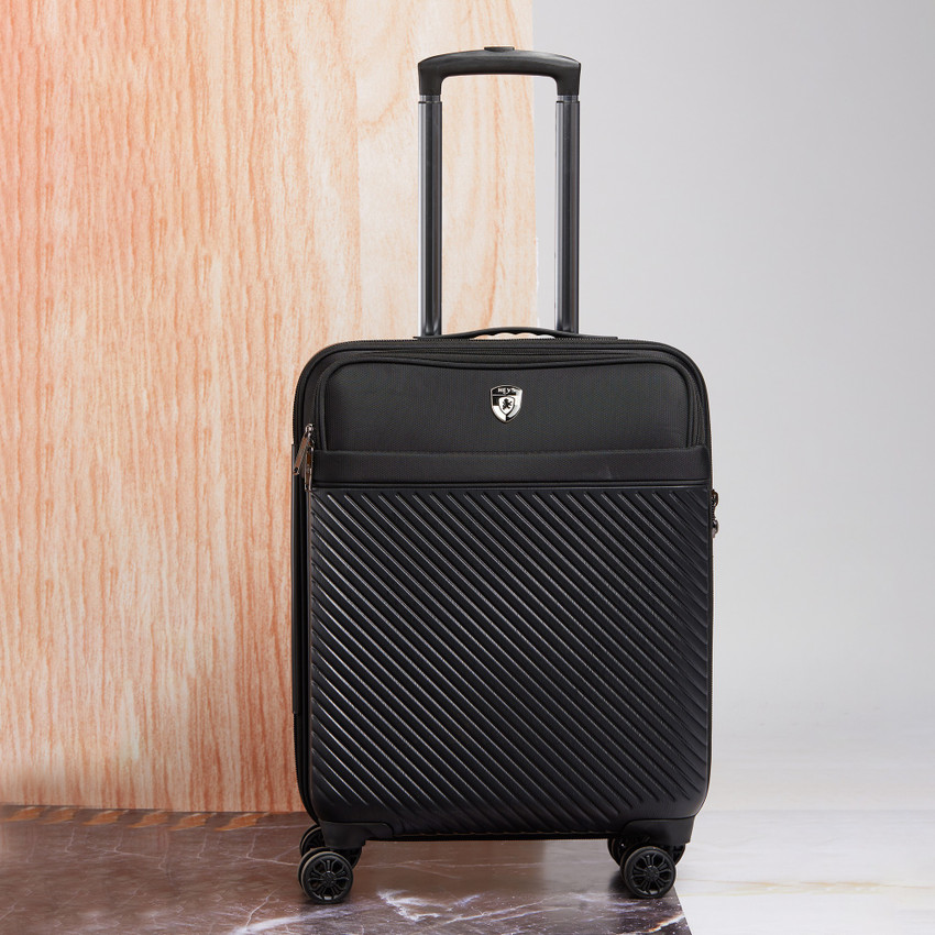 Heys Charge A Weigh Expandable Cabin Suitcase 4 Wheels 21 inch Charcoal Price in India Flipkart