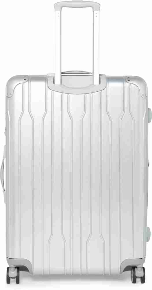 Traveler's Choice Bell Weather 3 Piece Expandable Spinner Luggage Set (Silver)
