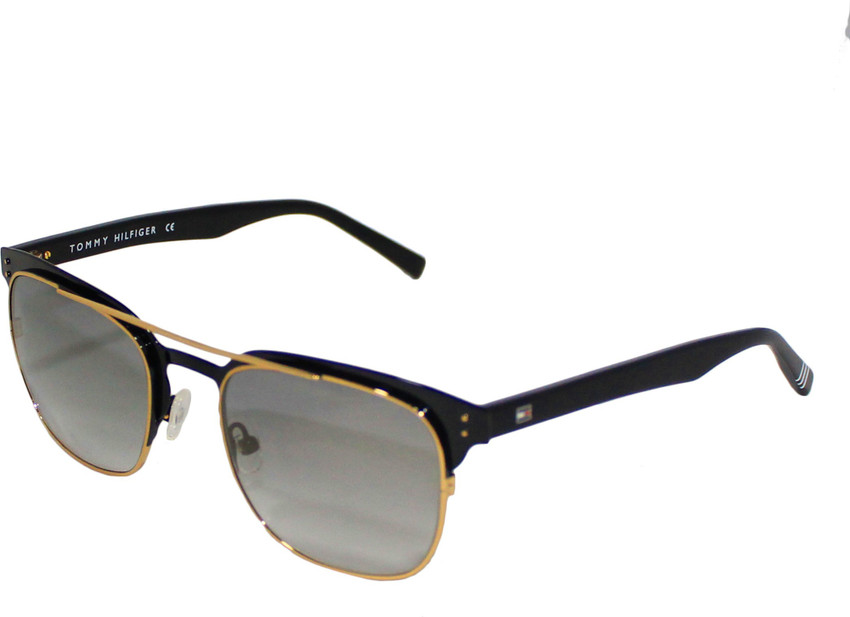 Buy TOMMY HILFIGER Clubmaster Sunglasses Grey Silver For Men