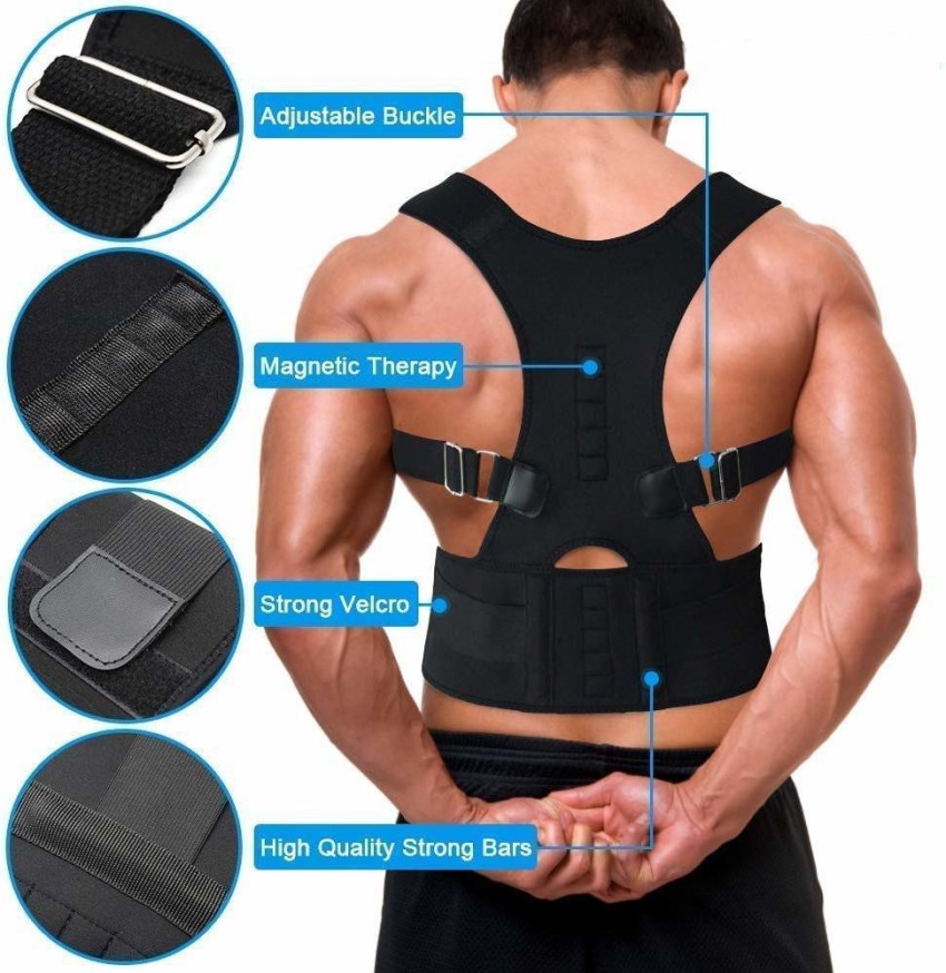 DRHIVE Magnetic Back Posture Corrector Shoulder Belt for Lower and Upper  Back Pain Relief Posture Corrector - Buy DRHIVE Magnetic Back Posture  Corrector Shoulder Belt for Lower and Upper Back Pain Relief