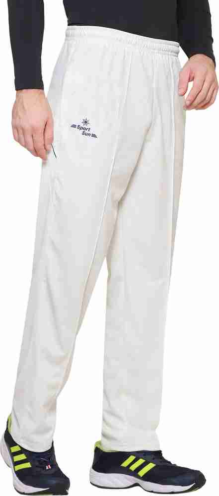 Sport Sun Solid Men White Track Pants Buy Sport Sun Solid Men