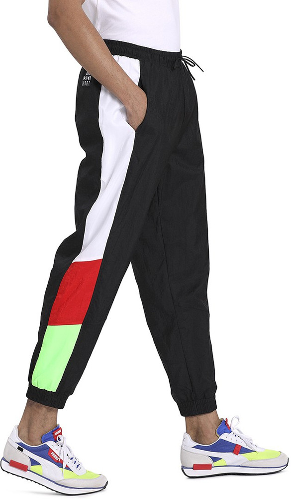 PUMA TFS OG Track Pants Colorblock Men Black Track Pants Buy PUMA TFS OG Track Pants Colorblock Men Black Track Pants Online at Best Prices in India Flipkart