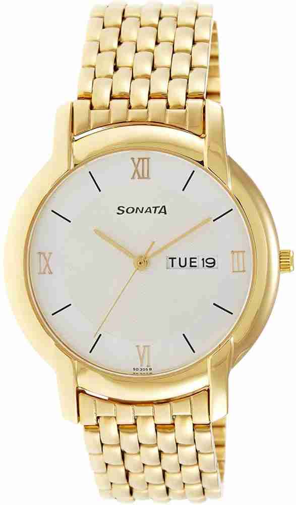 Sonata men's watch price hot sale