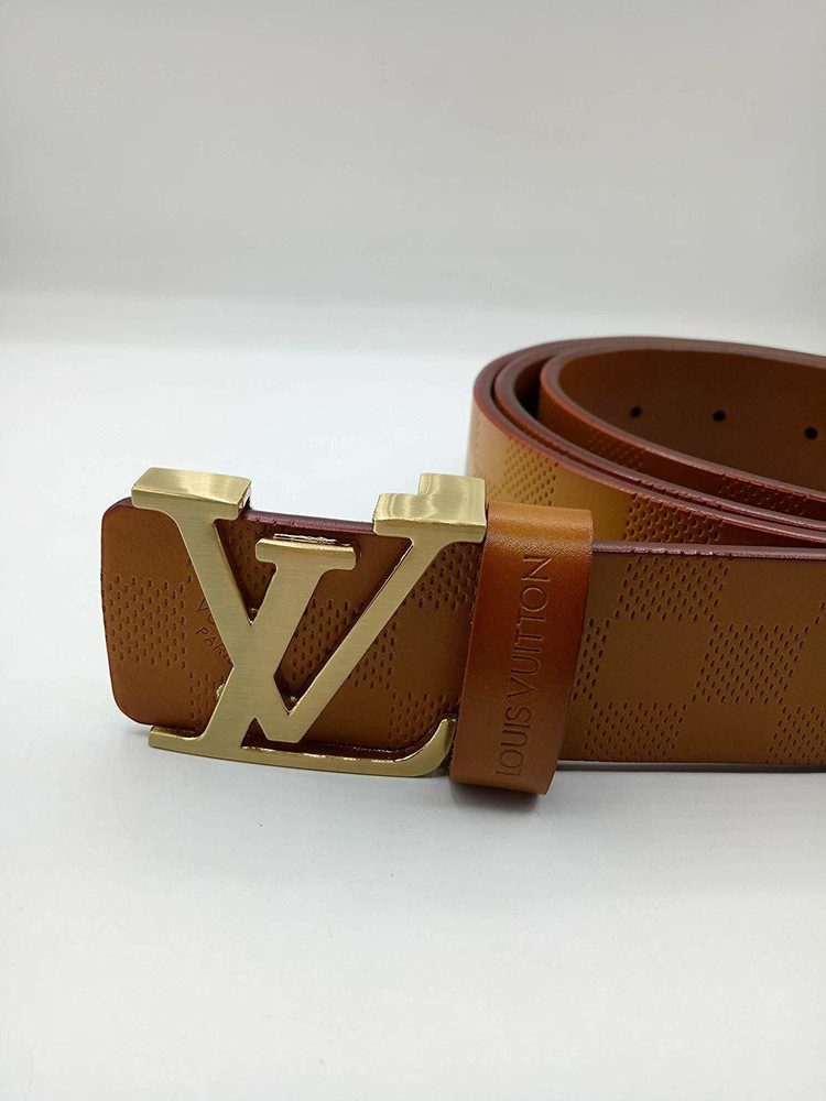 Tan lv shop belt