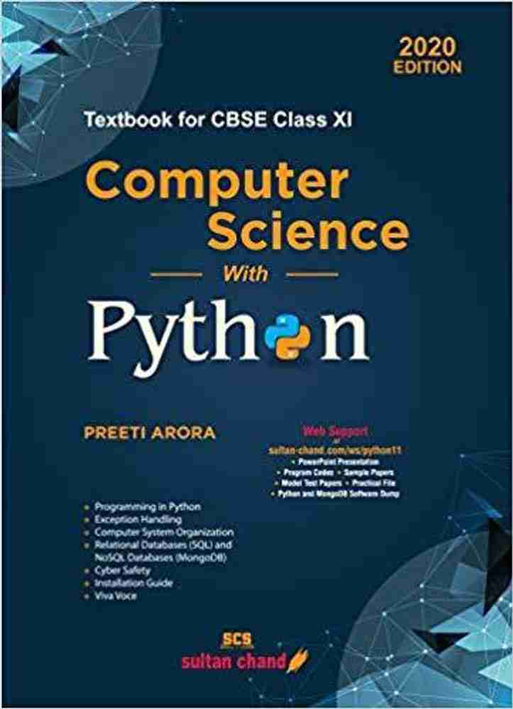 Computer Science With Python Textbook For Class 11 By, 42% OFF