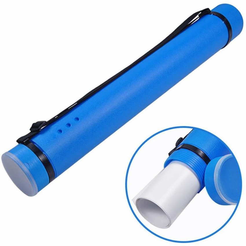 1Pc Telescoping Drafting Tube Extendable Poster Tube Shoulder Storage Tube  