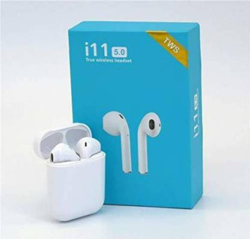 e Brain Technocrafts i11 TWS Wireless Bluetooth Headset White In