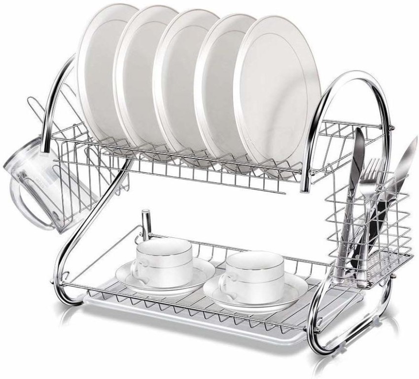 Up To 64% Off on 2/3 Tier Dish Plate Cup Dryin