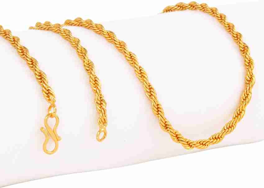 Buy Spangel Fashion Gold Chain