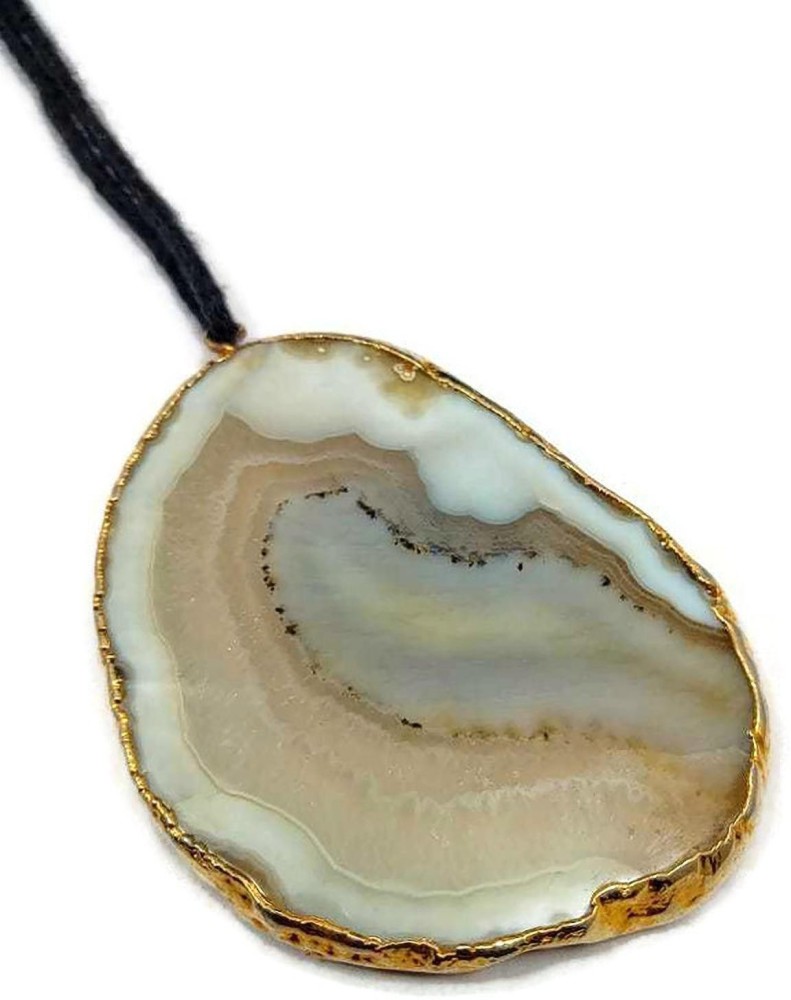 Golden eagle 2024 on agate stone slice