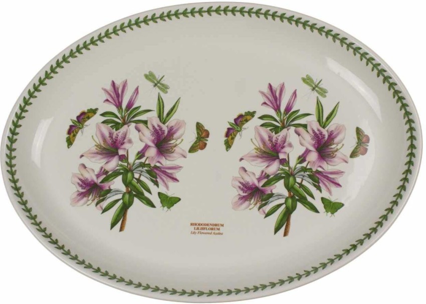 Buy Portmeirion Botanic Garden Covered Oval Casserole Online at Low Prices  in India 