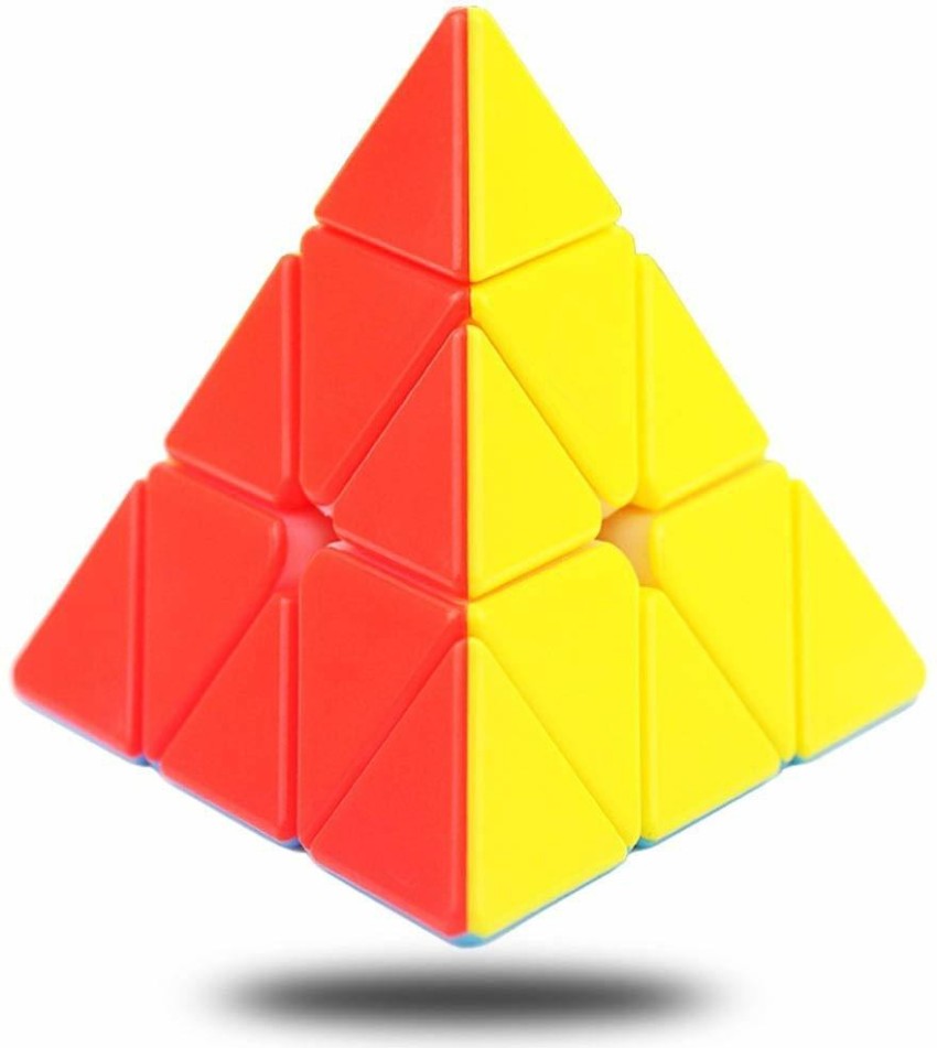 D ETERNAL Premium High Speed Stickerless 3x3 Pyraminx Pyramid Triangle  Puzzle Cube Game Toy - Premium High Speed Stickerless 3x3 Pyraminx Pyramid  Triangle Puzzle Cube Game Toy . shop for D ETERNAL