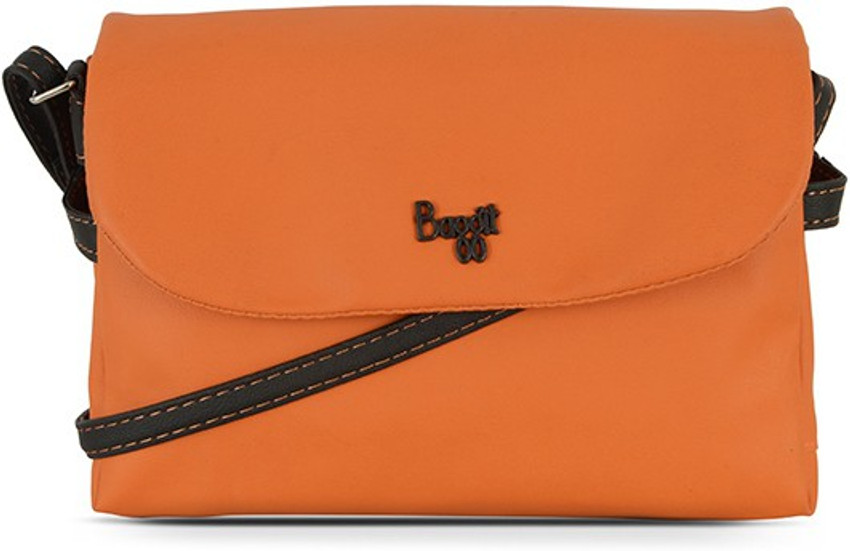 Baggit orange clearance sling bag