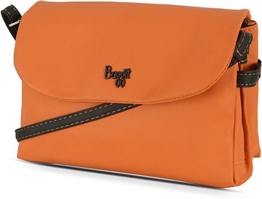 Baggit orange sling bag new arrivals