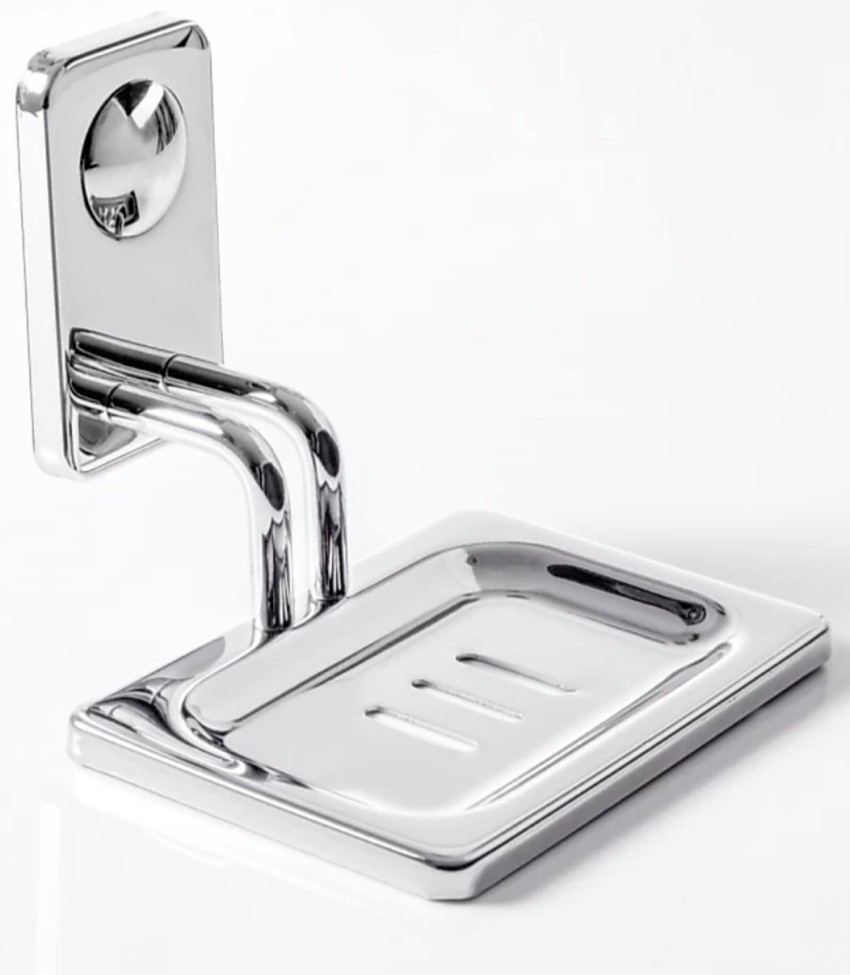 Hot Sales Bathroom Self-Draining Chrome Plated Bar Soap Holder for