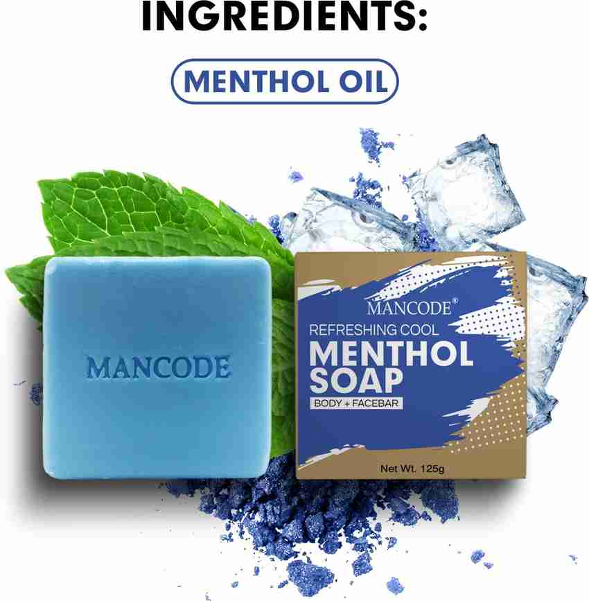 MANCODE Refreshing Cool Menthol Soap 125gm Price in India Buy MANCODE Refreshing Cool Menthol Soap 125gm Online In India Reviews Ratings Features Flipkart