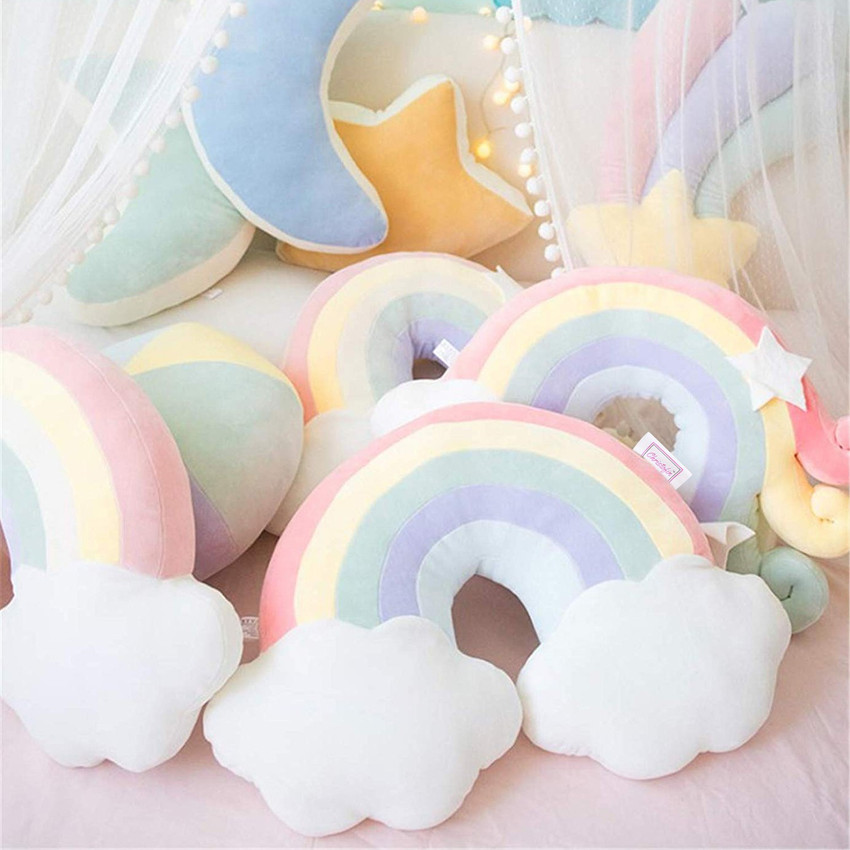 Rainbow neck pillow best sale