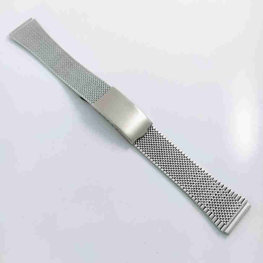 uberjewels Men s Stainless Steel Metal Link Watch Band for 18mm