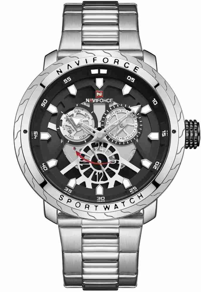 NAVIFORCE NF9158 Analog Watch For Men Buy NAVIFORCE NF9158 Analog Watch For Men NF9158BB Online at Best Prices in India Flipkart
