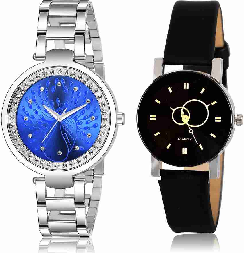 Women's geometry quartz watch flipkart on sale
