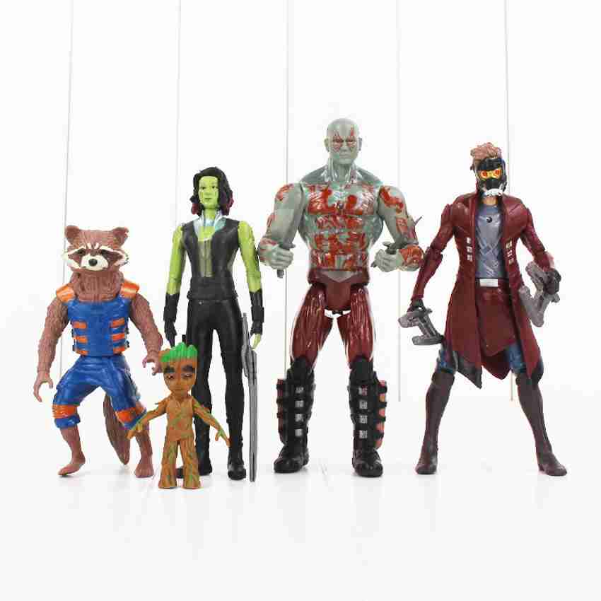 Guardians of the discount galaxy figures set