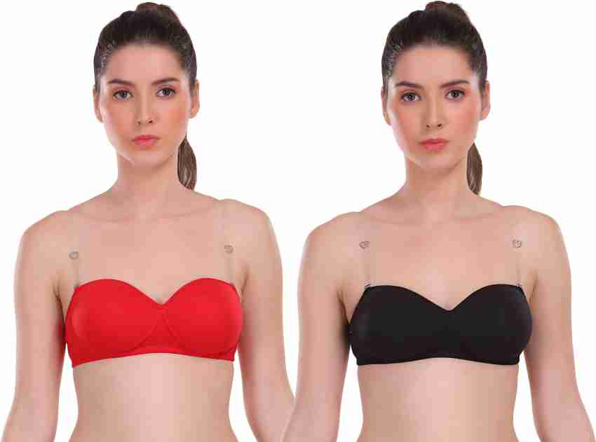 Selfcare Womens Demi Cup Strapless Bra Women T-Shirt Lightly Padded Bra -  Buy Selfcare Womens Demi Cup Strapless Bra Women T-Shirt Lightly Padded Bra  Online at Best Prices in India