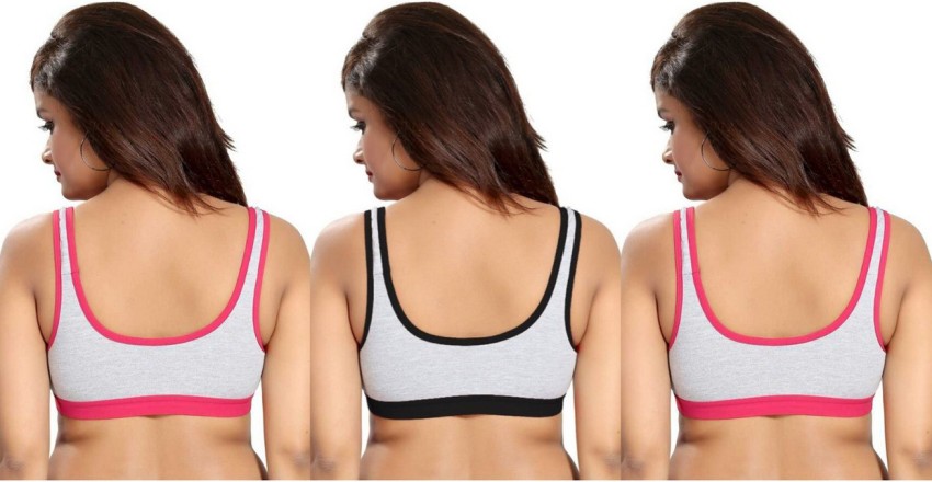 Buy online Black Solid Sports Bra from lingerie for Women by Envie for ₹499  at 38% off