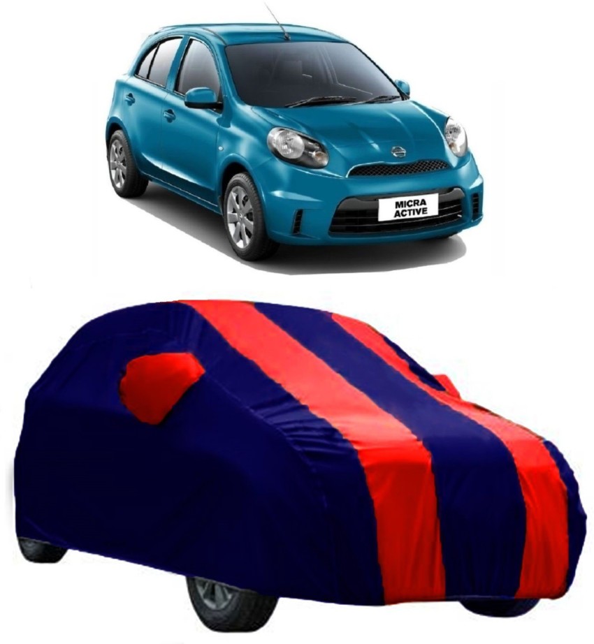 AutoKick Car Cover For Nissan Micra Active (With Mirror Pockets