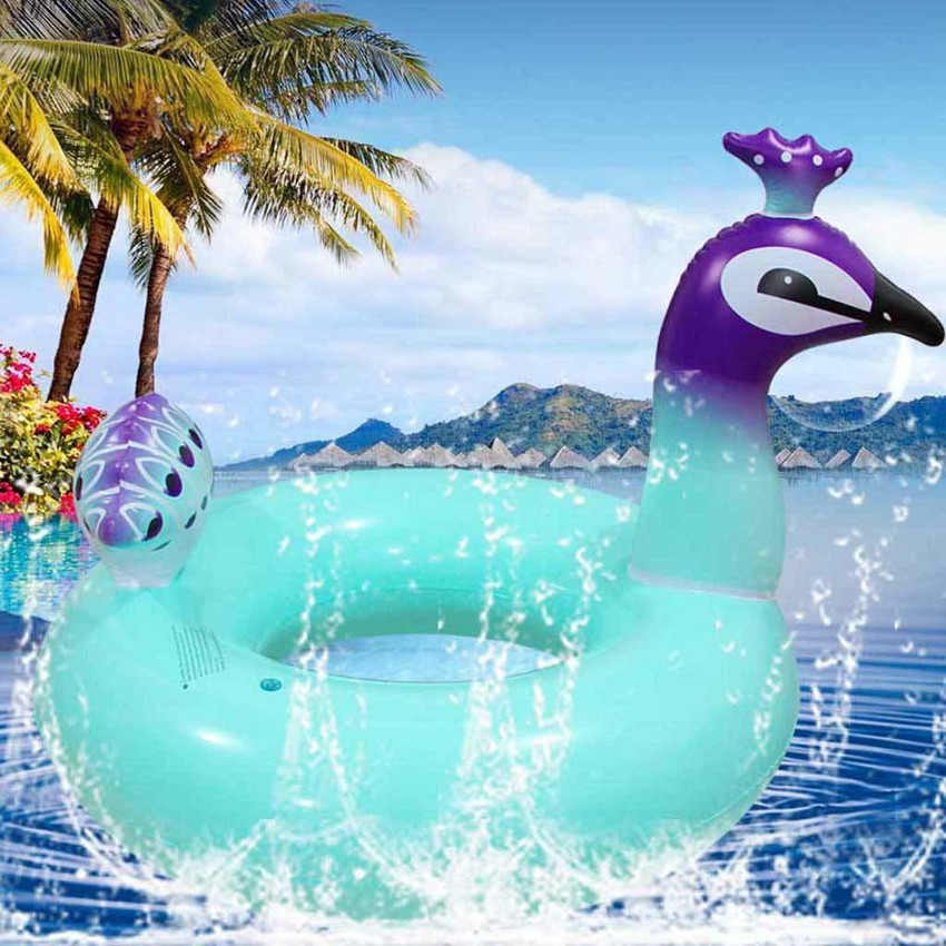 Peacock floaties 2024