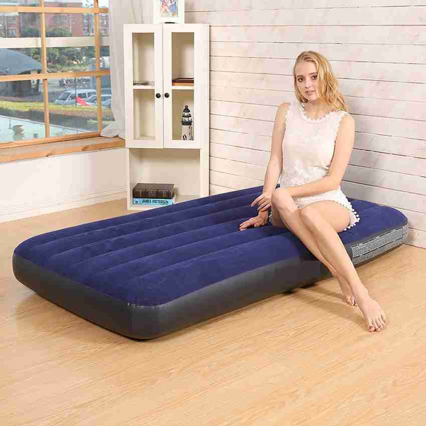 IRIS Inflatable Twin Classic Downy Air Bed Mattress Deluxe High