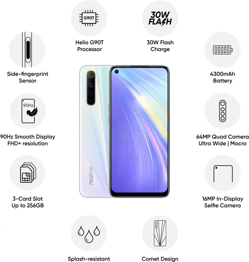 realme four camera price