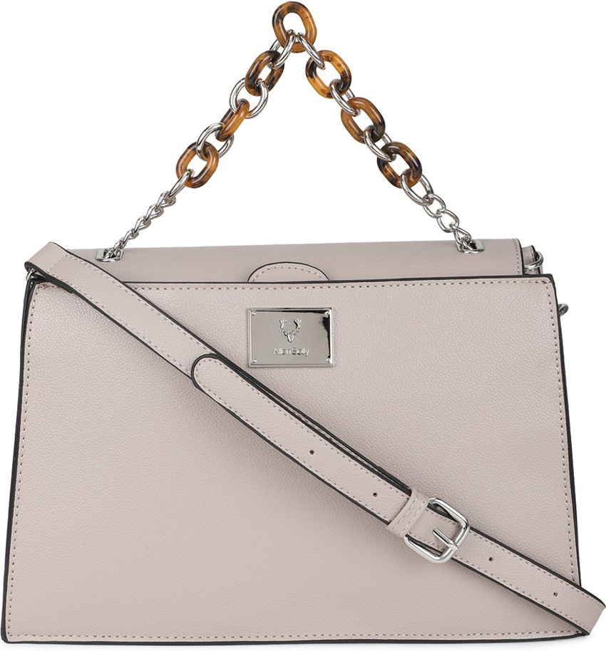 Allen solly pink cheap sling bag