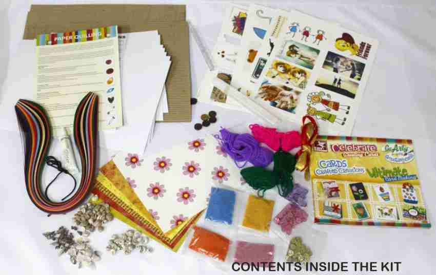 1200Pcs Kids Arts and Crafts Supplies Kit DIY Crafting Collage Arts Set  Material